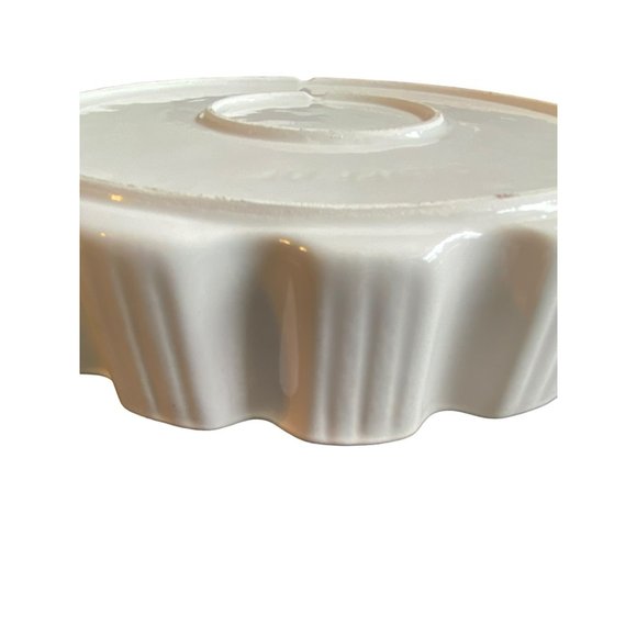 Vintage French Chef Flute Quiche , Tart Pan - Picture 2 of 7